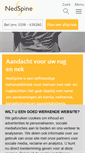 Mobile Screenshot of nedspine.nl